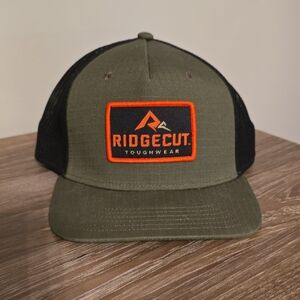 Ridgecut Toughwear Olive and Black Trucker Hat